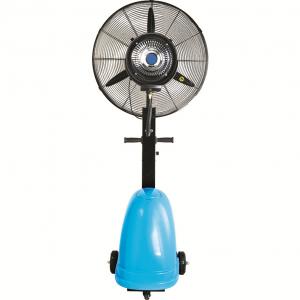 Outdoor water spray fan 26'' 30'' available round water tank cooling stand fan