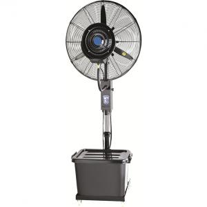 26MC05  HEIGHT ADJUSTABLE MIST STAND FAN  